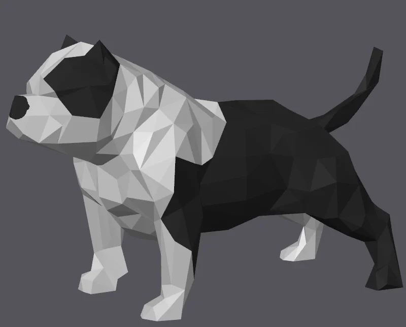 Estátua American Bully - Personalizada