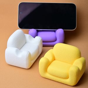 Suporte de Celular em Formato de Poltrona Aconchegante
