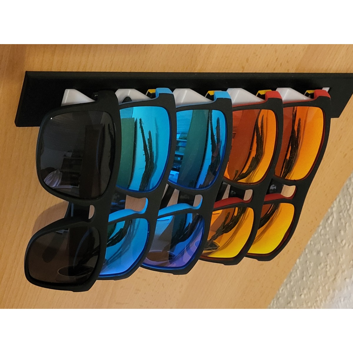 Organizador de Óculos para até 5 Pares – Design Modular e Funcional
