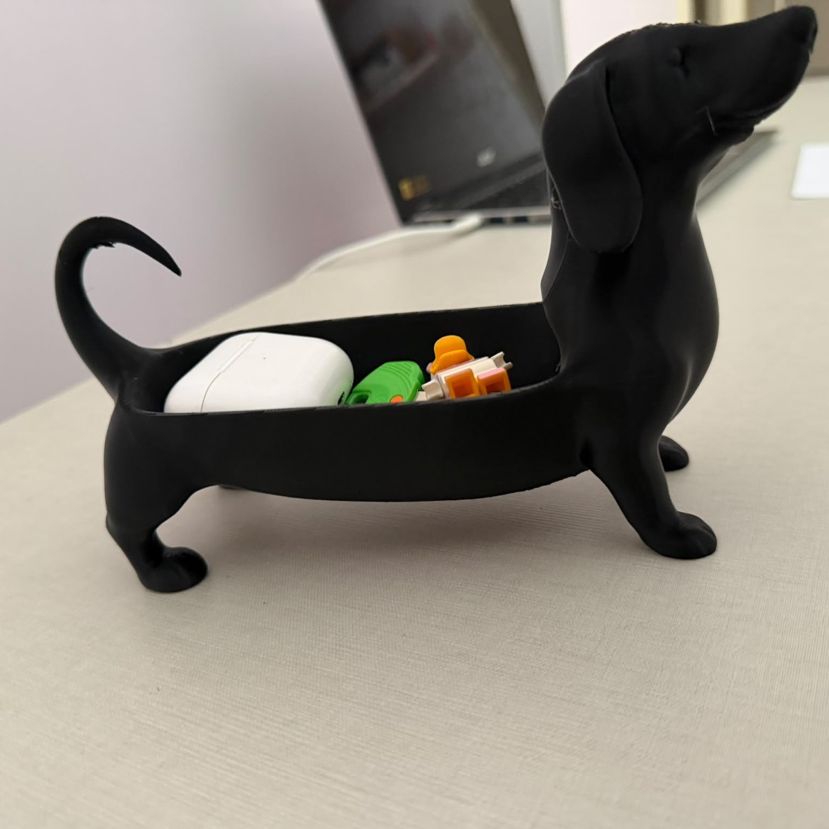 Bandeja Organizadora em Formato de Cachorro Dachshund - Imagem 2