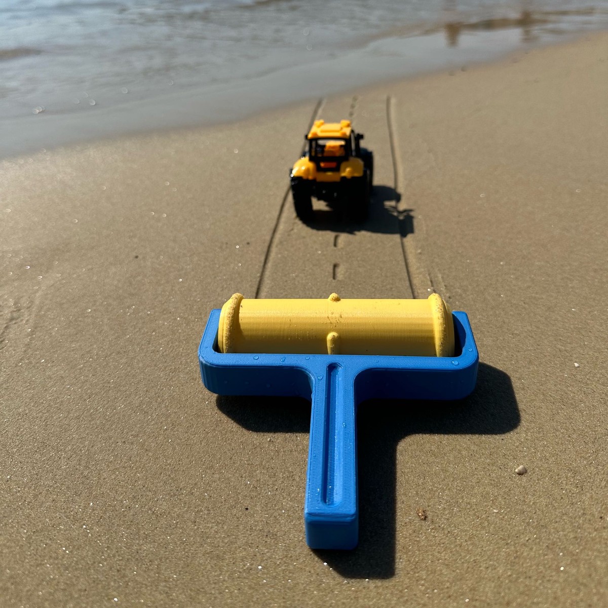 Rolo Criador de Pistas para Areia e Caixa de Areia Praia - Imagem 2