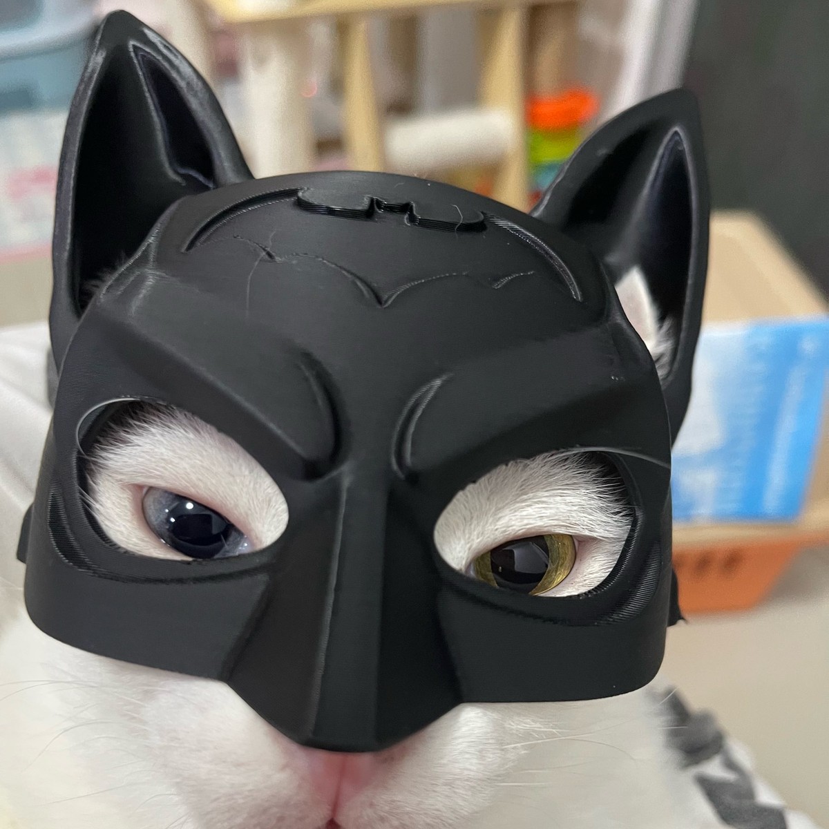 Capacete de Gato Herói Morcego - Imagem 4