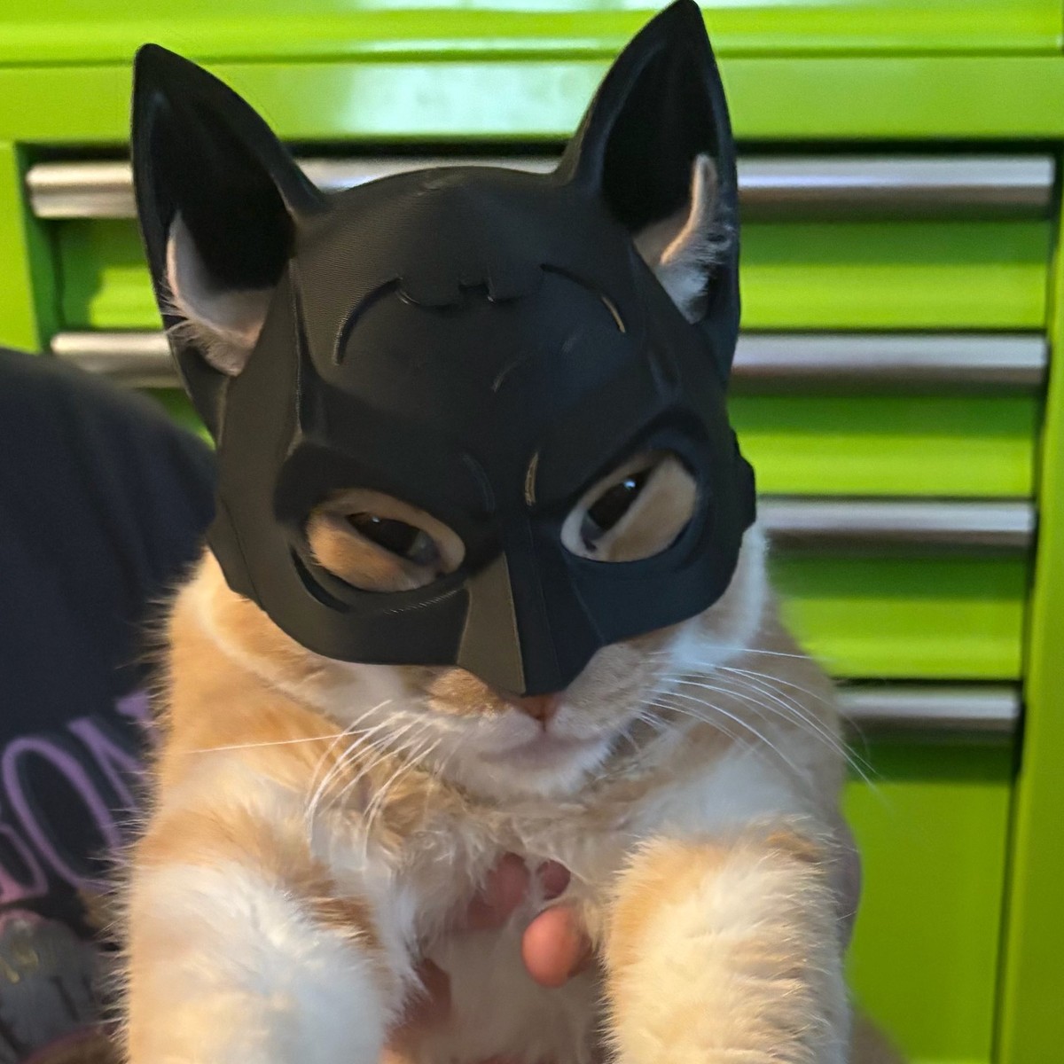 Capacete de Gato Herói Morcego - Imagem 6
