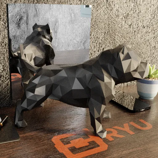 Estátua American Bully - Imagem 7