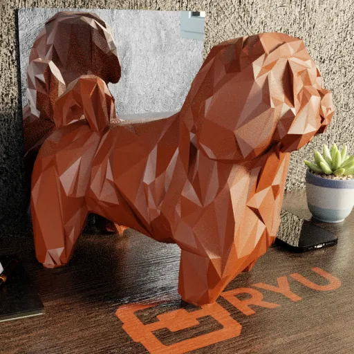 Escultura Shih-tzu - Imagem 4