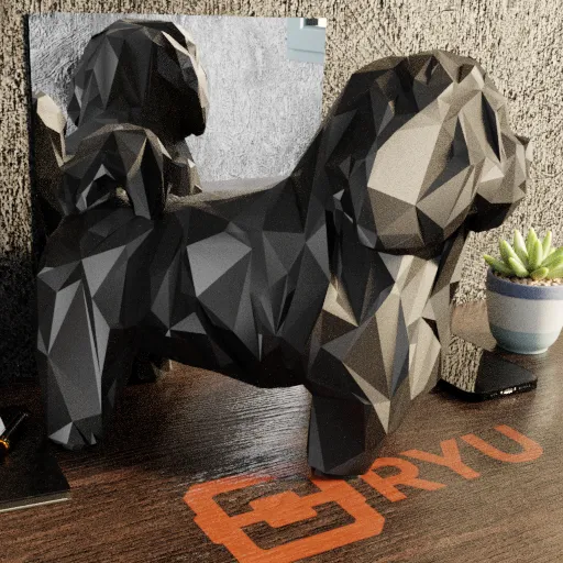 Escultura Shih-tzu - Imagem 5