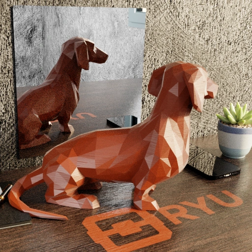 Estátua Dachshund - Imagem 3