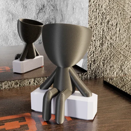 Vaso Bob Sentado na Beira — Modelo B - Imagem 2