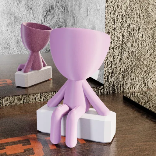 Vaso Bob Sentado na Beira — Modelo B - Imagem 3
