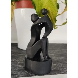 Estátua Dia das Mães — Cor Branco, Tamanho Pequeno 12 cm