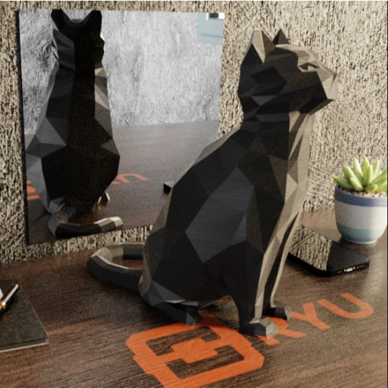 Estátua Gato Tamanho especial