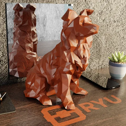 Estátua BorderCollie