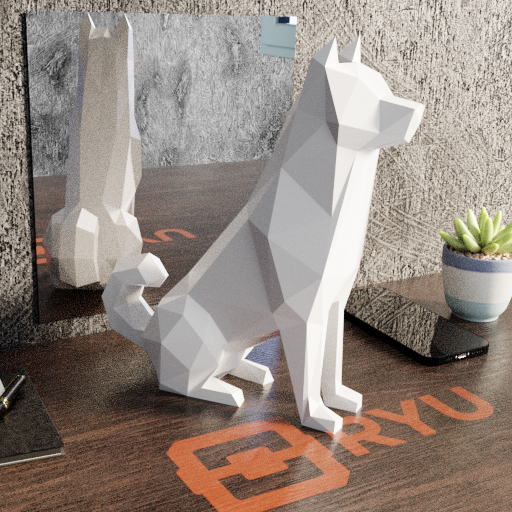 Estátua Akita - Imagem 5