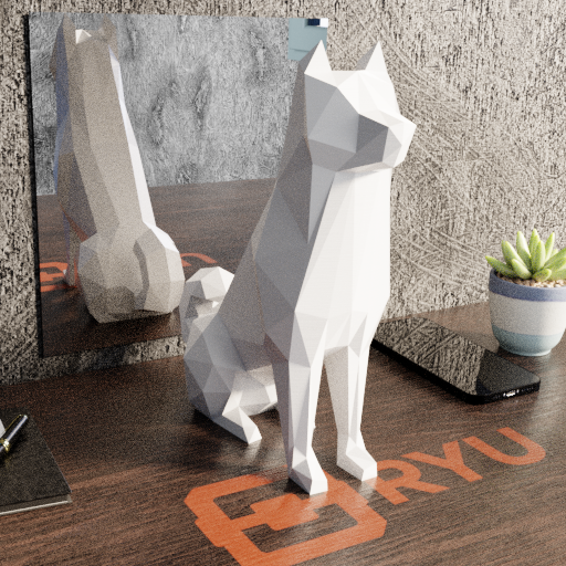 Estátua Akita - Imagem 6