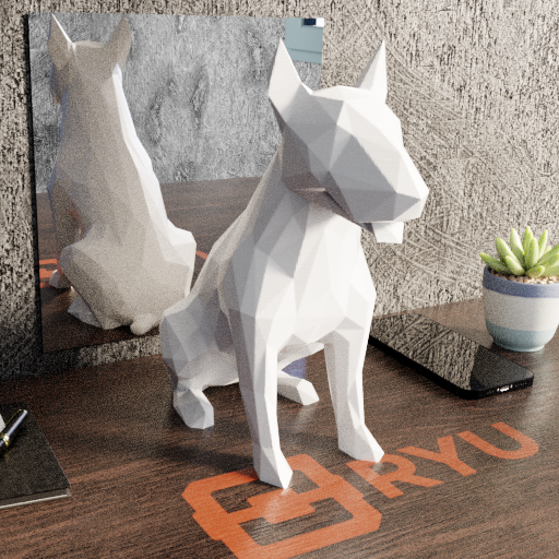 Estátua Bull Terrier - Imagem 3