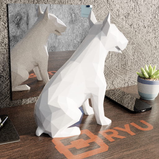 Estátua Bull Terrier - Imagem 4
