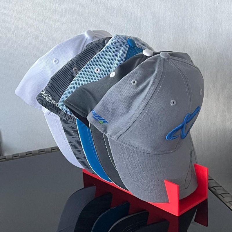 Suporte de Boné Para Até 5 Bonés