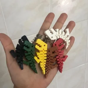 Chaveiro de Dinossauro Articulado
