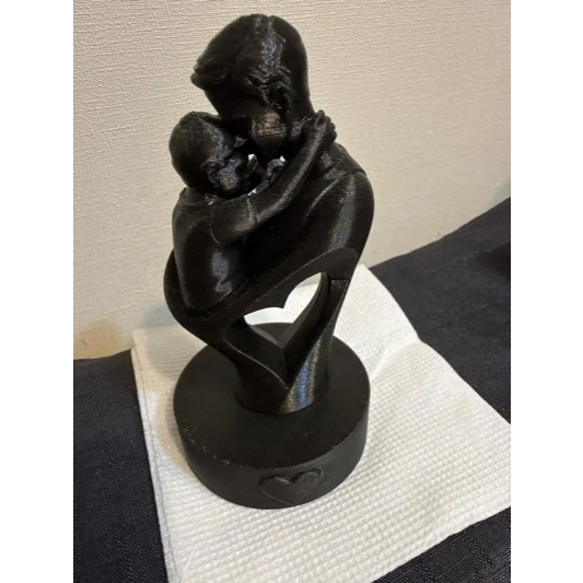 Escultura Decorativa Pai e Filho Presente Dia dos Pais - Imagem 4