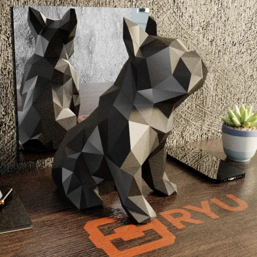 Estátua Bulldog Francês - Imagem 3
