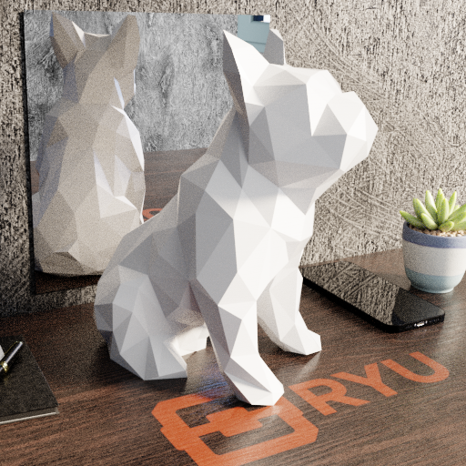 Estátua Bulldog Francês - Imagem 4
