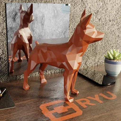 Estátua Pinscher - Imagem 4